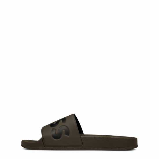 Hugo Boss Boss Aryeh Sliders Khaki 341 Мъжки сандали и джапанки