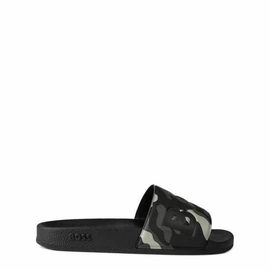 Hugo Boss Boss Aryeh Sliders Green Camo 341 Мъжки сандали и джапанки