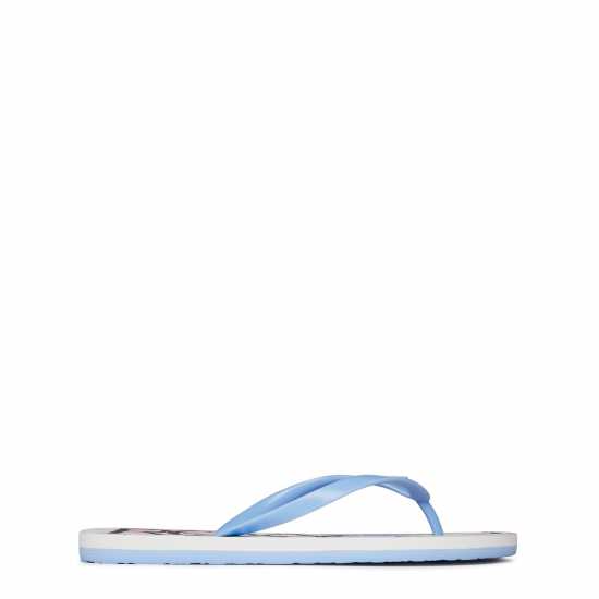 Roxy Джапанки Flip Flops Ld43 Бел Аир Син Дамски сандали и джапанки