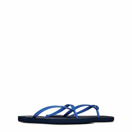 Roxy Джапанки Flip Flops Ld43 Настроение Индиго Дамски сандали и джапанки