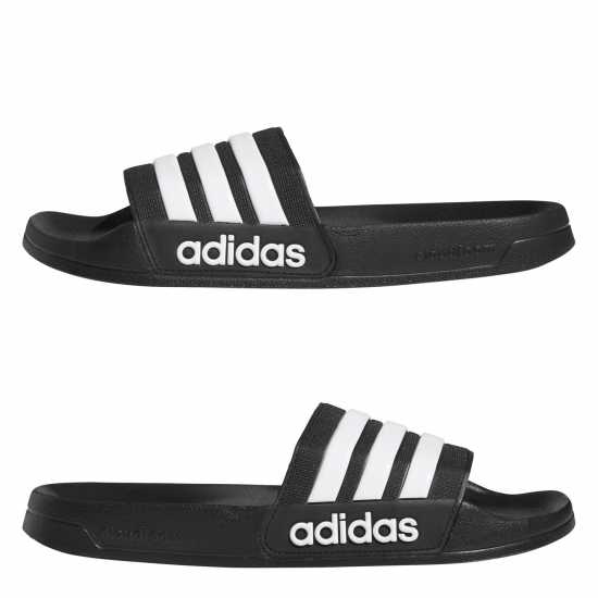 Adidas Adilette Mens Shower Shoes Черно Мъжки сандали и джапанки