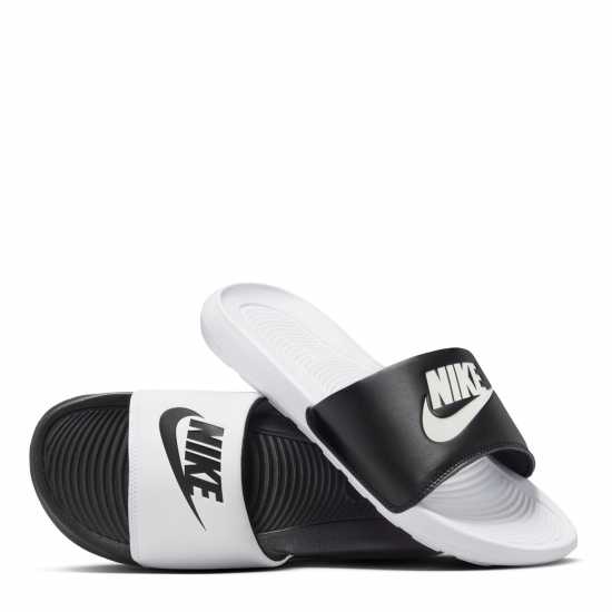 Nike One Mens Slides White/Black 