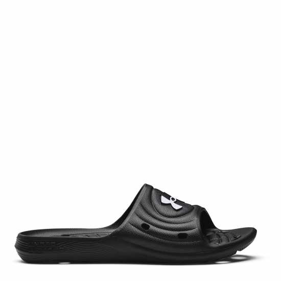 Under Armour Мъжки Джапанки Locker Iv Sl Sliders Mens Черно/Бяло 