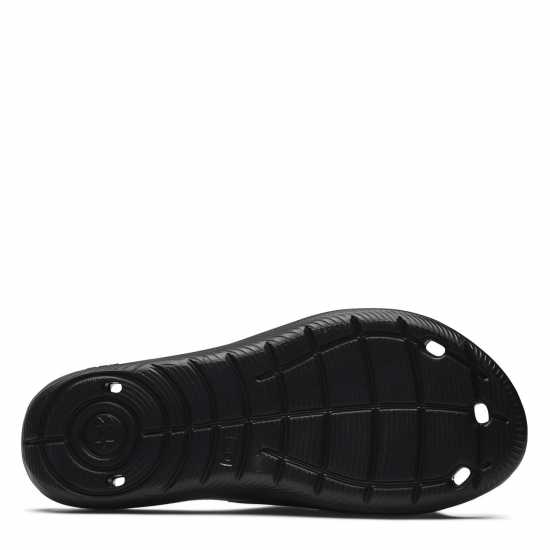 Under Armour Мъжки Джапанки Locker Iv Sl Sliders Mens Черно/Бяло 