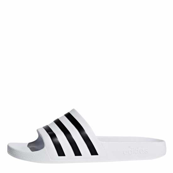 Adidas Adilette Aqua Slide Mens White/Black Мъжки сандали и джапанки