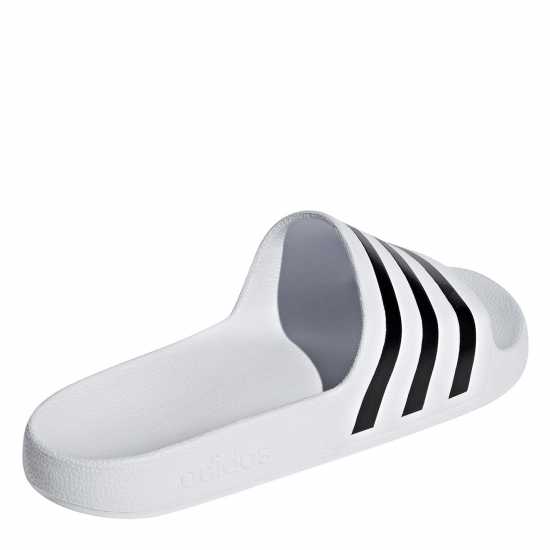 Adidas Adilette Aqua Slide Mens White/Black Мъжки сандали и джапанки