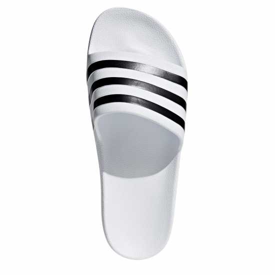 Adidas Adilette Aqua Slide Mens White/Black Мъжки сандали и джапанки