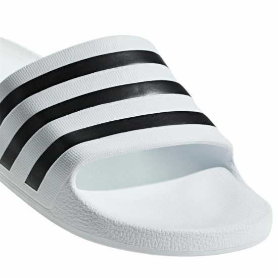 Adidas Adilette Aqua Slide Mens White/Black Мъжки сандали и джапанки