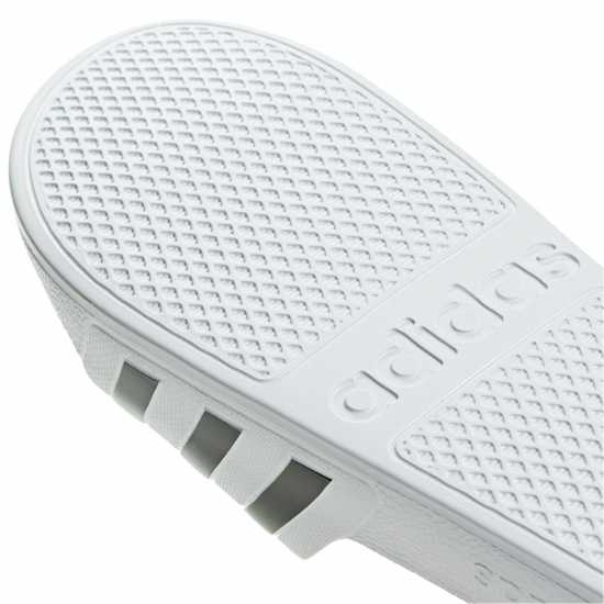 Adidas Adilette Aqua Slide Mens White/Black Мъжки сандали и джапанки