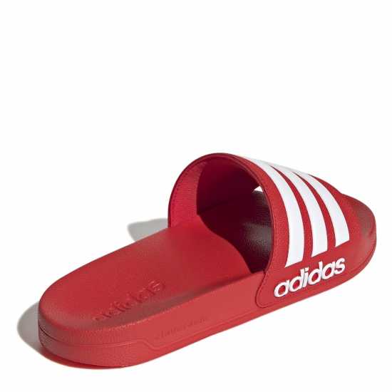 Adidas Adilette Shower Slides Adults Червено/Бяло Мъжки сандали и джапанки