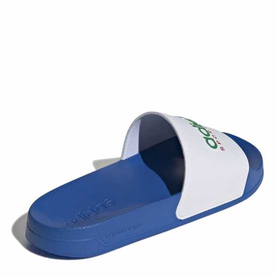 Adidas Adilette Shower Slides Adults Кралски/Бял/Зелен Мъжки сандали и джапанки