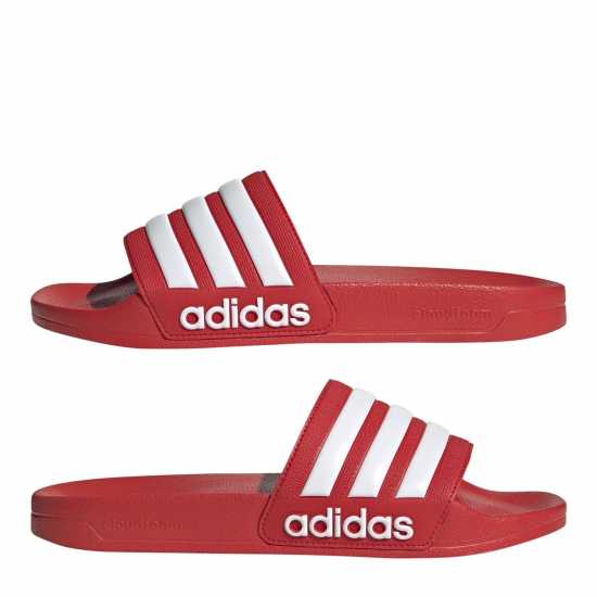 Adidas Adilette Shower Slides Unisex Viv Red Мъжки сандали и джапанки