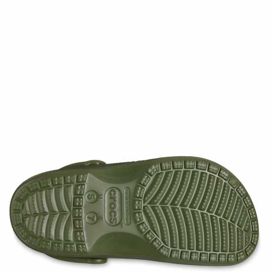 Crocs Baya Lnd Clog Sn44 Армейско зелено Чехли