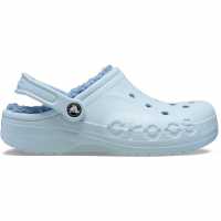 Crocs Baya Lined Clogs Mens Минерален син Чехли