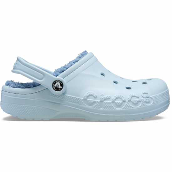 Crocs Baya Lined Clogs Mens Минерален син Чехли