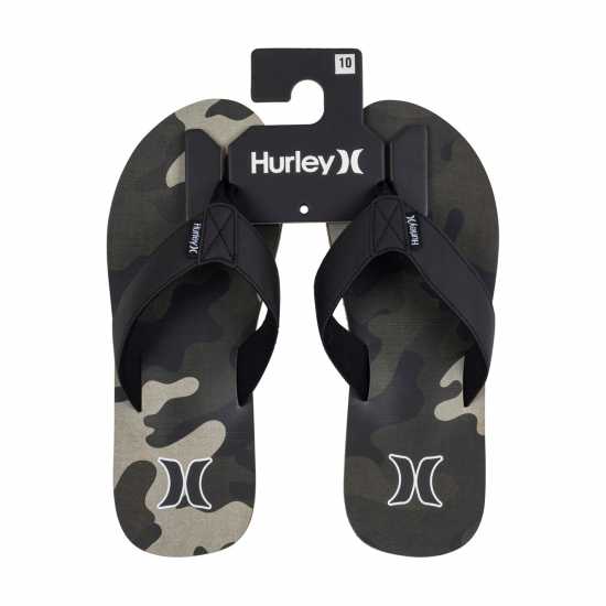 Hurley 1Pk Layb Flip Sn99 Олива/Черно Мъжки сандали и джапанки