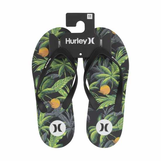 Hurley 1Pk Tier Flip Sn99 Зелено/Черно Мъжки сандали и джапанки