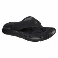 Skechers Мъжки Сандали Sargo - Point Vista Flat Sandals Mens Черно 