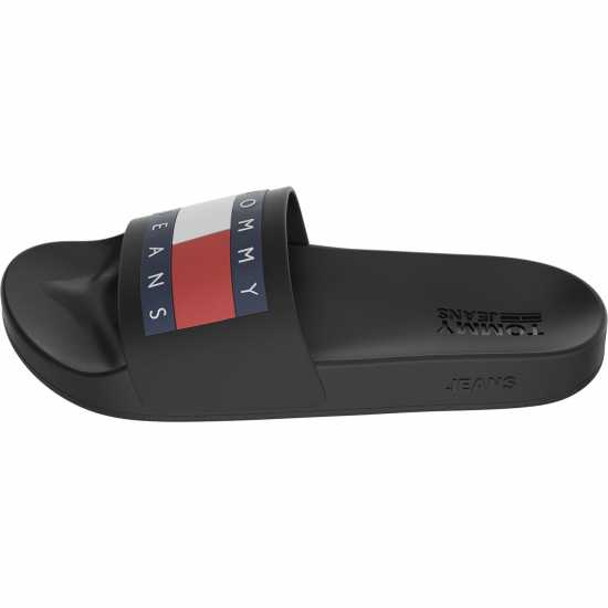 Tommy Jeans Flag Sliders Черно BDS Holiday Essentials