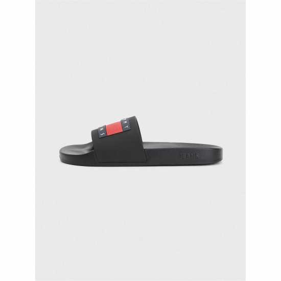 Tommy Jeans Flag Sliders Черно BDS Holiday Essentials