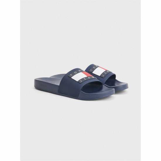 Tommy Jeans Flag Sliders Нави C87 Holiday Essentials