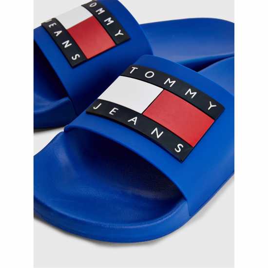 Tommy Jeans Flag Sliders Ултра син C66 Holiday Essentials