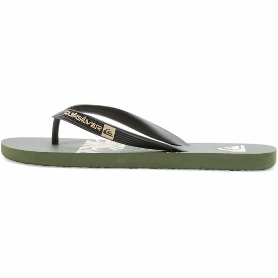 Quiksilver Java Flipflop Sn43 Зелено Мъжки сандали и джапанки