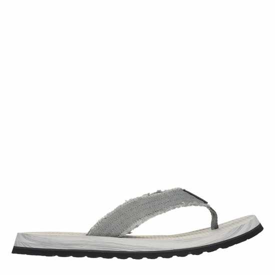 Skechers Мъжки Сандали Tantric Flat Sandals Mens Сиво Мъжки сандали и джапанки