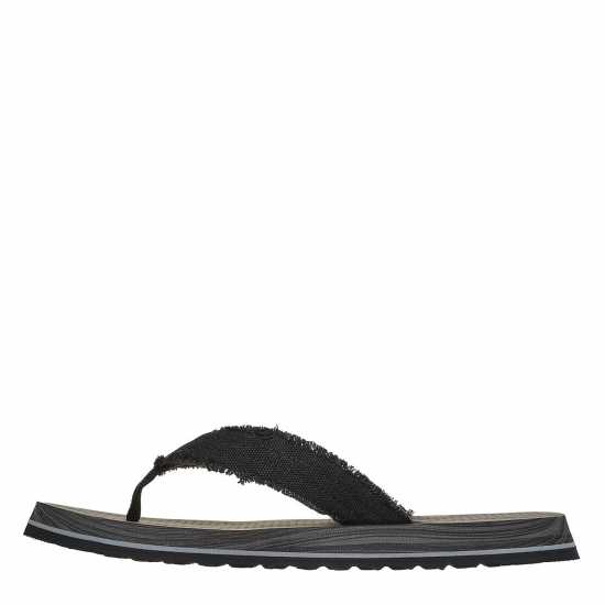 Skechers Мъжки Сандали Tantric Flat Sandals Mens Черно Мъжки сандали и джапанки