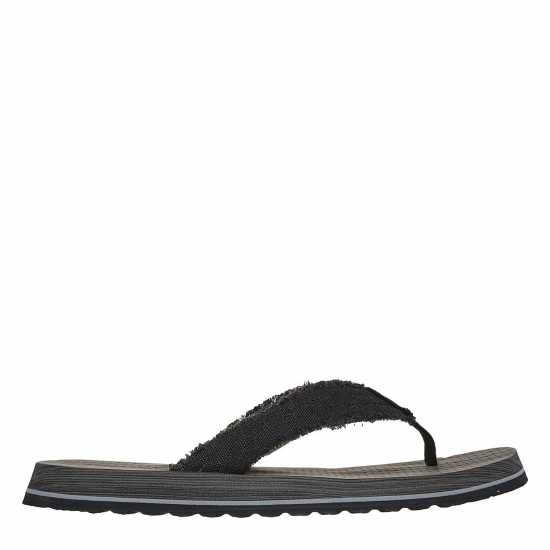 Skechers Мъжки Сандали Tantric Flat Sandals Mens Черно Мъжки сандали и джапанки