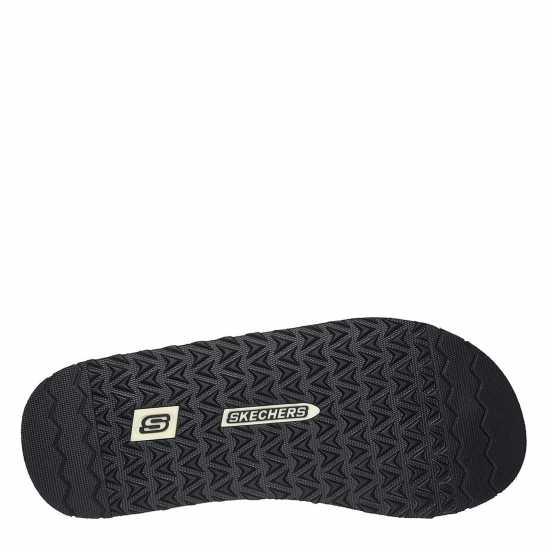 Skechers Мъжки Сандали Tantric Flat Sandals Mens Черно Мъжки сандали и джапанки