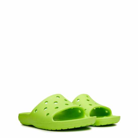 Crocs Classic Slide Лаймад Мъжки сандали и джапанки