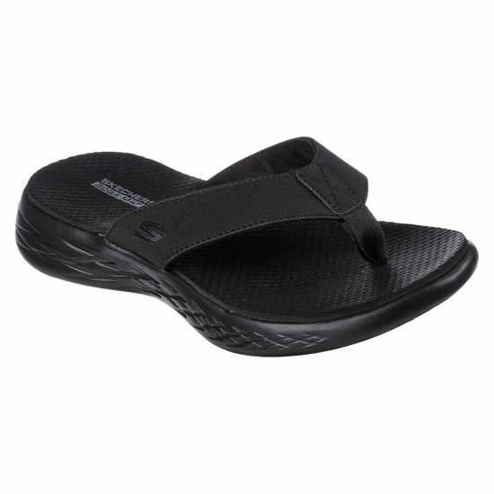 Skechers Мъжки Джапанки On The Go Vacay Womens Flip Flops Черно Дамски сандали и джапанки