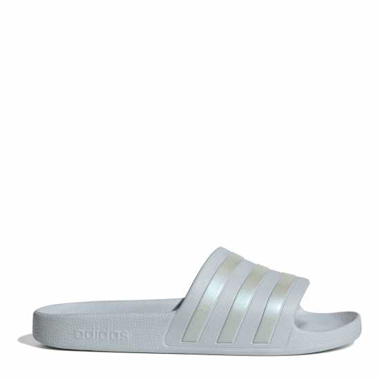 Adidas Adilette Aqua Slide Womens Хало Син/Сив Дамски сандали и джапанки