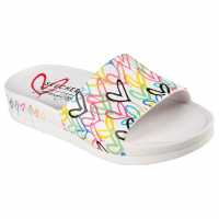 Skechers Cali Gear Charm - Trust Love Sliders Womens  Дамски сандали и джапанки