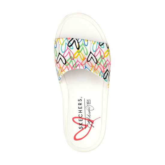 Skechers Cali Gear Charm - Trust Love Sliders Womens  Дамски сандали и джапанки