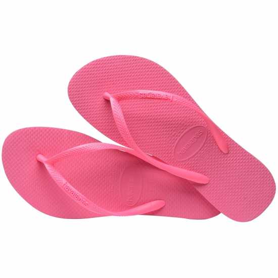 Havaianas Дамски Джапанки Slim Flip Flops КристаленРоза0129 Дамски сандали и джапанки