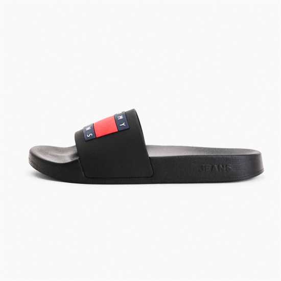 Tommy Jeans Pool Sliders Черно Mens