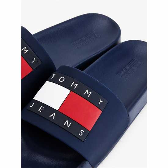 Tommy Jeans Pool Sliders Туи Нави Mens