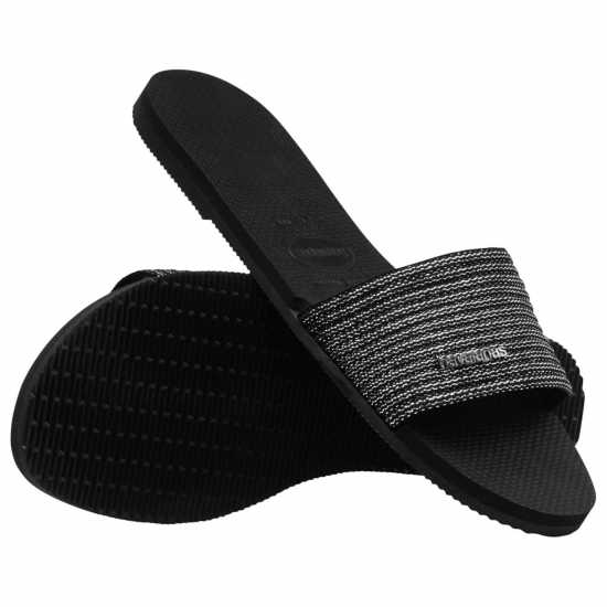 Havaianas Hav. You Malta Metallic Black 35/36  Дамски сандали и джапанки