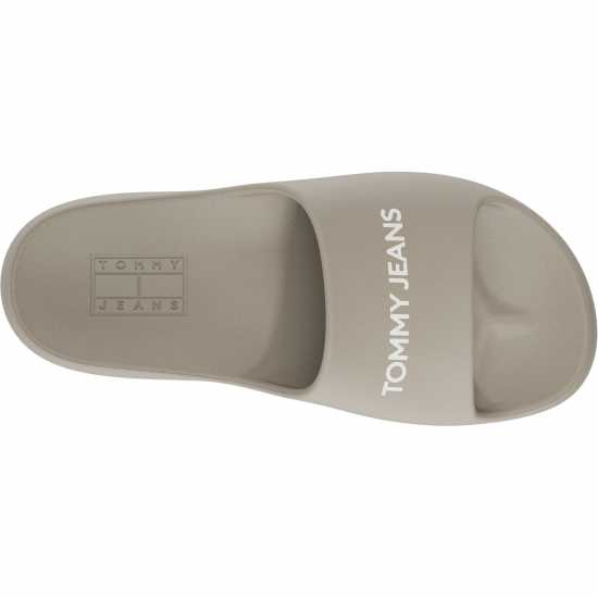 Tommy Jeans Flatform Slide Ld43 Приятна глина 