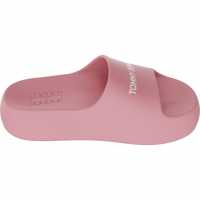 Tommy Jeans Flatform Slide Ld43 Засмеяно розово 