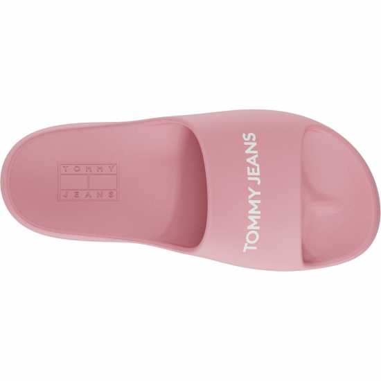 Tommy Jeans Flatform Slide Ld43 Засмеяно розово 