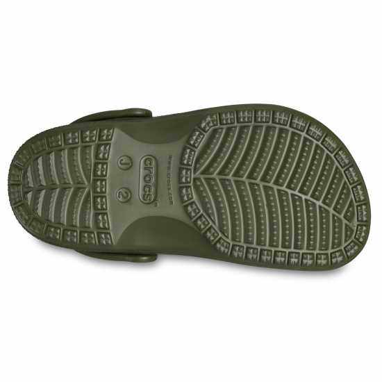 Crocs Baya Junior Boys Clogs Army Green Детски сандали и джапанки