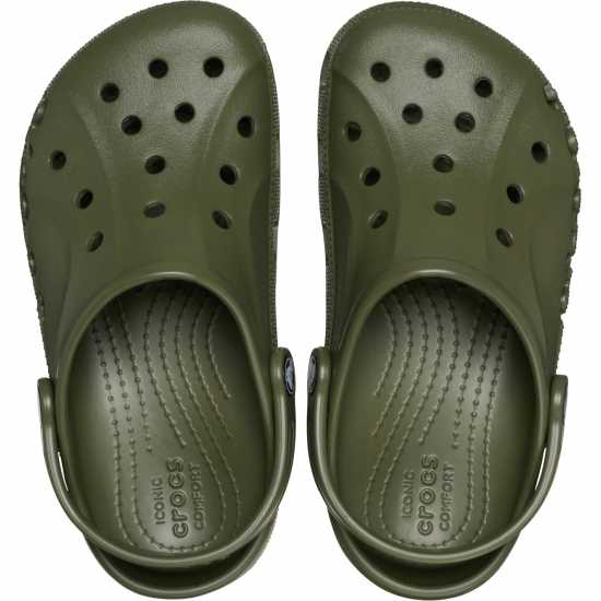 Crocs Baya Junior Boys Clogs Army Green Детски сандали и джапанки