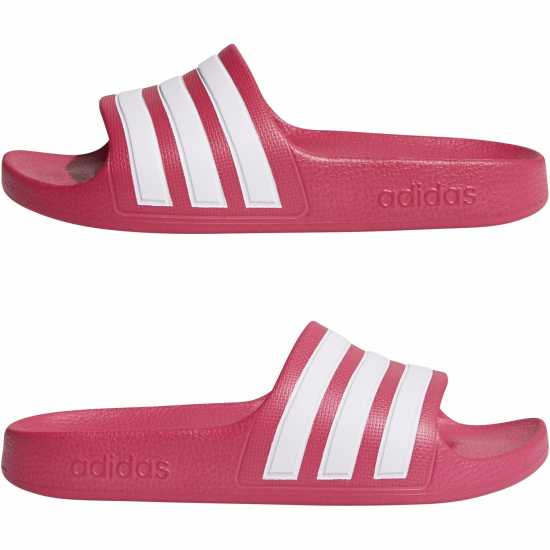 Adidas Adilette Aqua Slide Girls Pink/White Детски сандали и джапанки