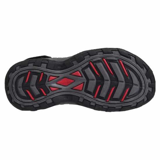 Karrimor Antibes Children's Sandals Черно/Червено/Кафяво Детски туристически обувки