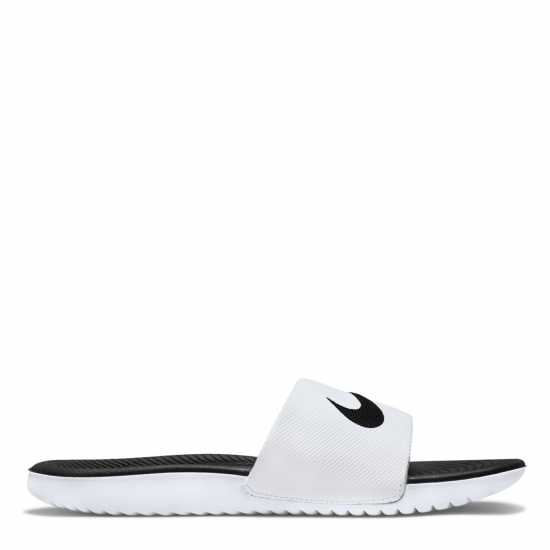 Nike Kawa Junior Slides White/Black Детски сандали и джапанки