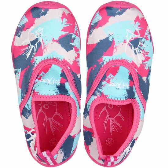 Hot Tuna Tuna Childrens Aqua Water Shoes Pink Multi Детски сандали и джапанки