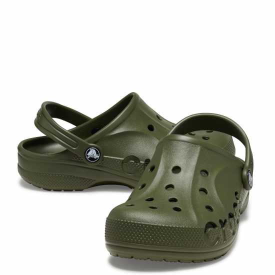 Crocs Baya Clogs Childrens Армейско зелено 